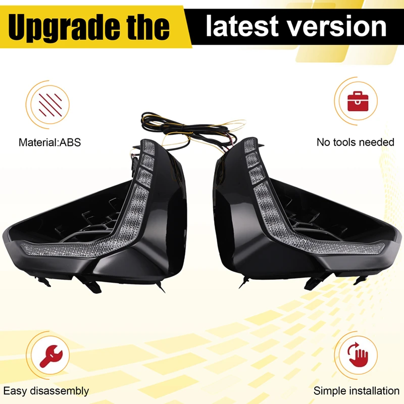 Передние светодиодные DRL дневные ходовые огни для Toyota Hilux 2024 2025 противотуманные