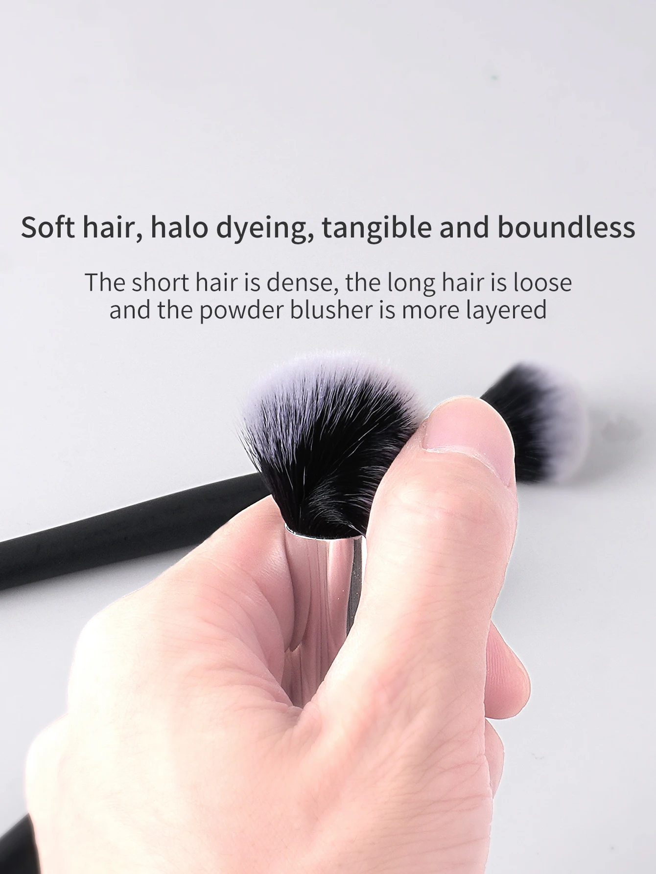 Кисть С Круглой Головкой Kosshow Для Румян И Пудры Блестящая Макияжа Деревянной