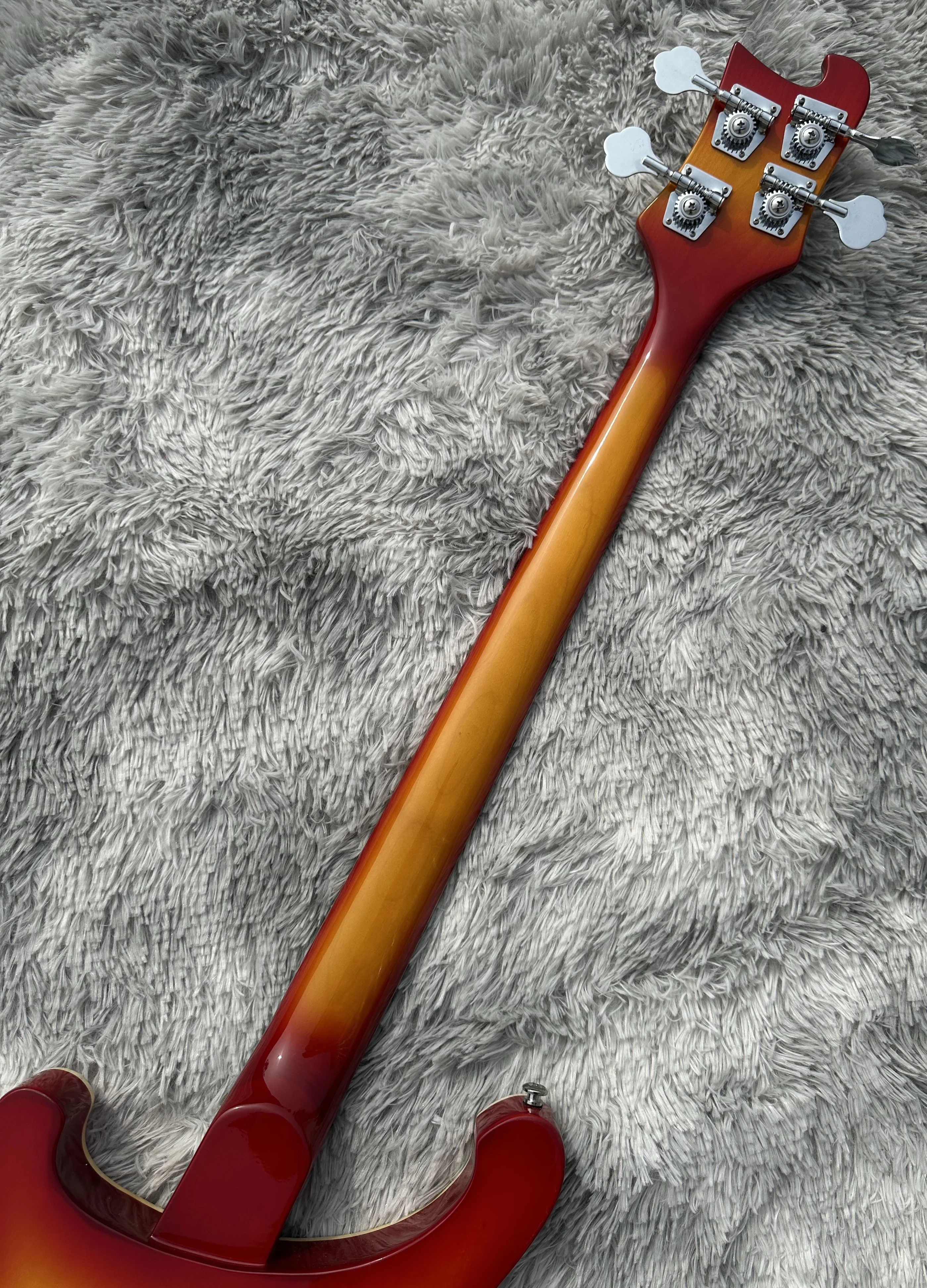 Ricken 4003 бас-гитара электрогитара восход солнца цвет подсолнуха хромированная