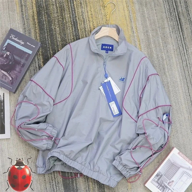 

Best Quality Half Ziper Ader Error Jacket Hoodie Men Women Oversize Windproof Adererror Drawstring Windbreaker Jackets Coat