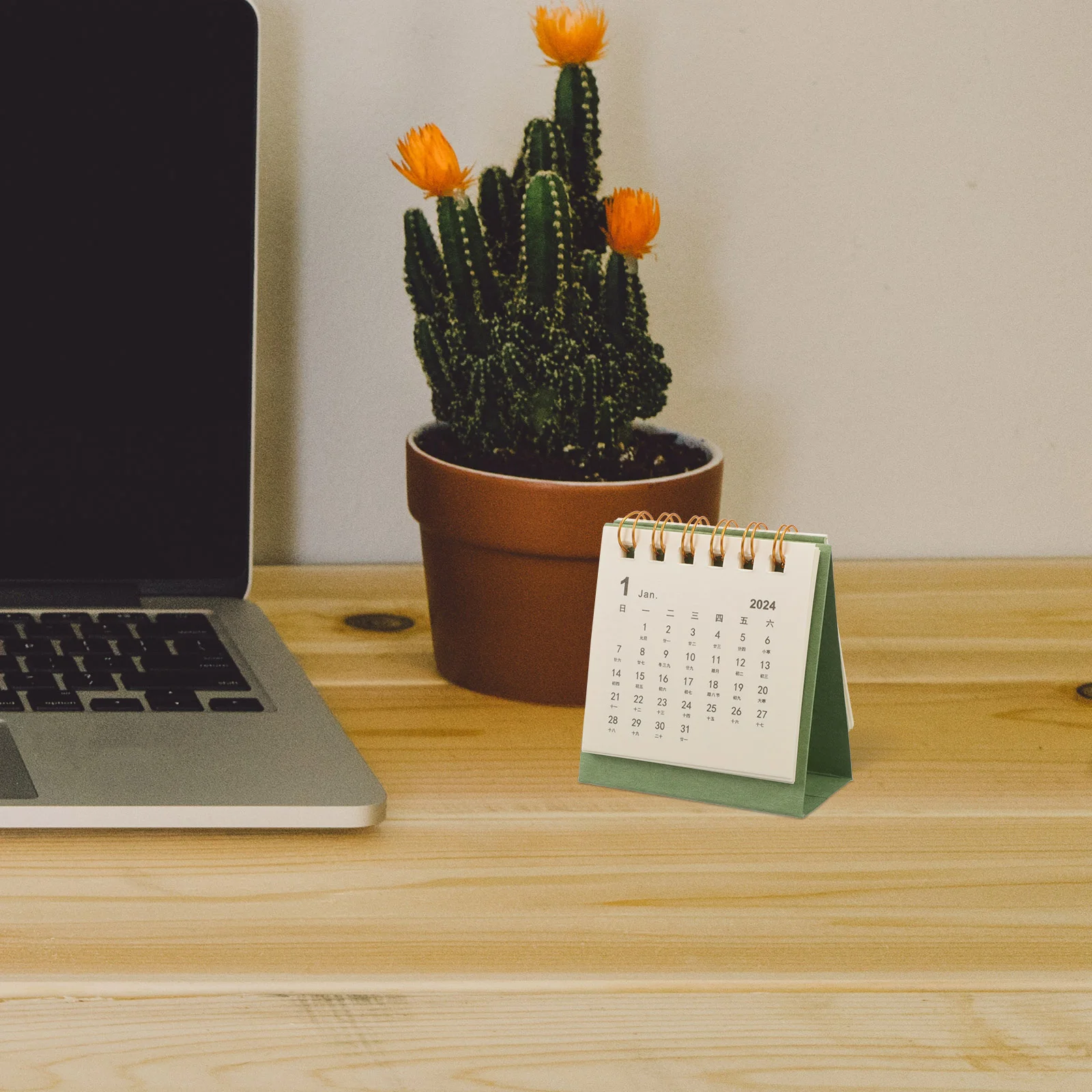 

Desk Calendar Countdown 2024 Standing Flip Oversized Gifts Household Office Decoration Paper