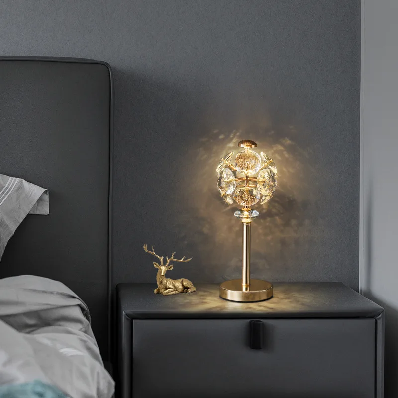 Роскошная настольная лампа K9 в стиле пост-модерн светодиодный светильник для