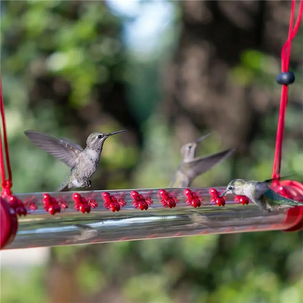 

Hummingbird Feeder Garden Bird Feeder Foldable Bird Feeding Tool with Hanging Pet Accessories Pet Bird Feeder Outdoor Supplies