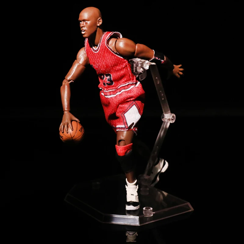 New 1/12 Scale Basketball Star MJ Action Figures Anime Doll High Quality ABS Players Model Free Shipping Souvenir Fans Gifts images - 4