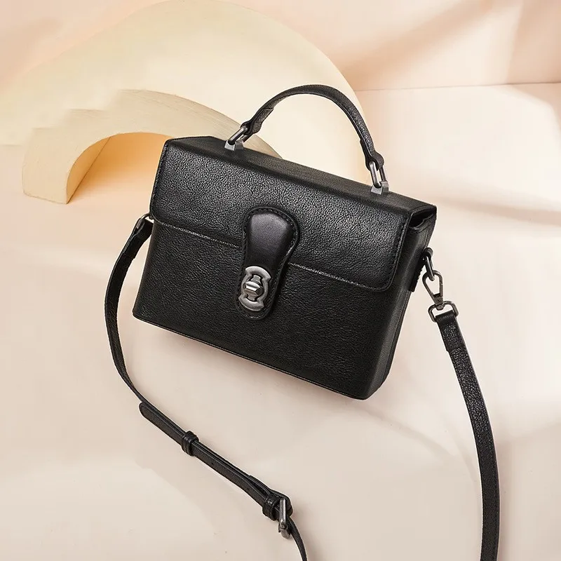 Женская Винтажная сумочка из натуральной кожи Johnature портативная маленькая сумка