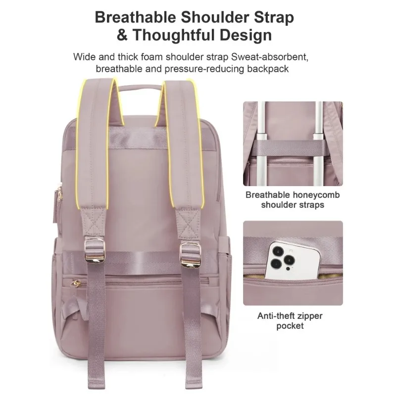 Женский рюкзак для отдыха рабочий женский дорожный элегантный простой