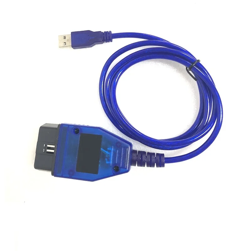 VAG KKL 409 автомобильный диагностический Интерфейс VAG-COM CH340 чип VagCom OBD2 зарядных порта