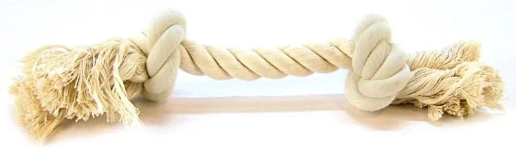 

Flossy Chews Rope Bone - WhiteMM10004