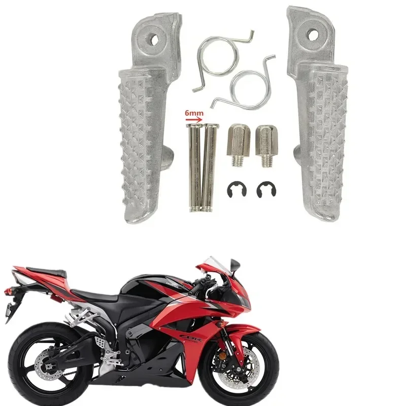 Передние Подножки для мотоцикла Honda CBR600RR 2007-2014 2008 2009 2010 CBR 2011 RR