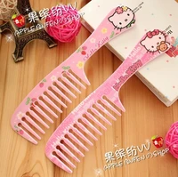 sanrio hello kitty my melody exquisite portable cartoon anime cute comb makeup comb large wide tooth girls gift massage comb