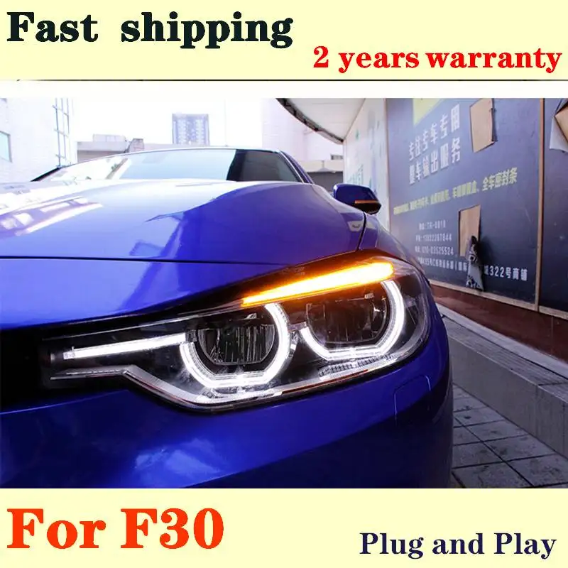 Автомобильные аксессуары фары для F30 F35 светодиодный светодиодсветильник в сборе