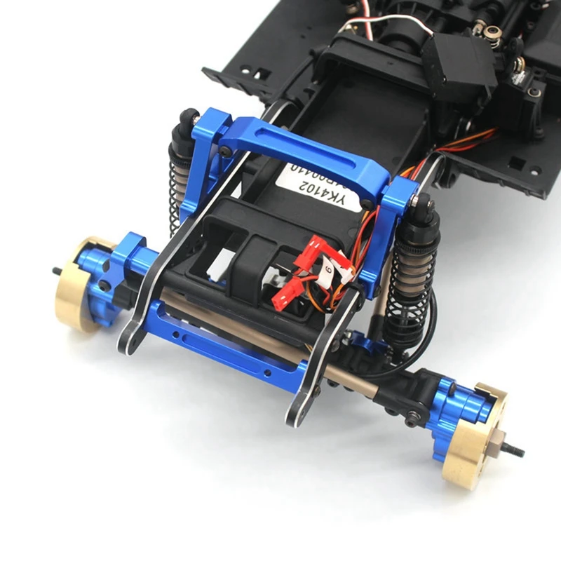 Для Yikong YK4082 Absima Yucatan CR1.8 металлический передний и задний портальный мост корпус