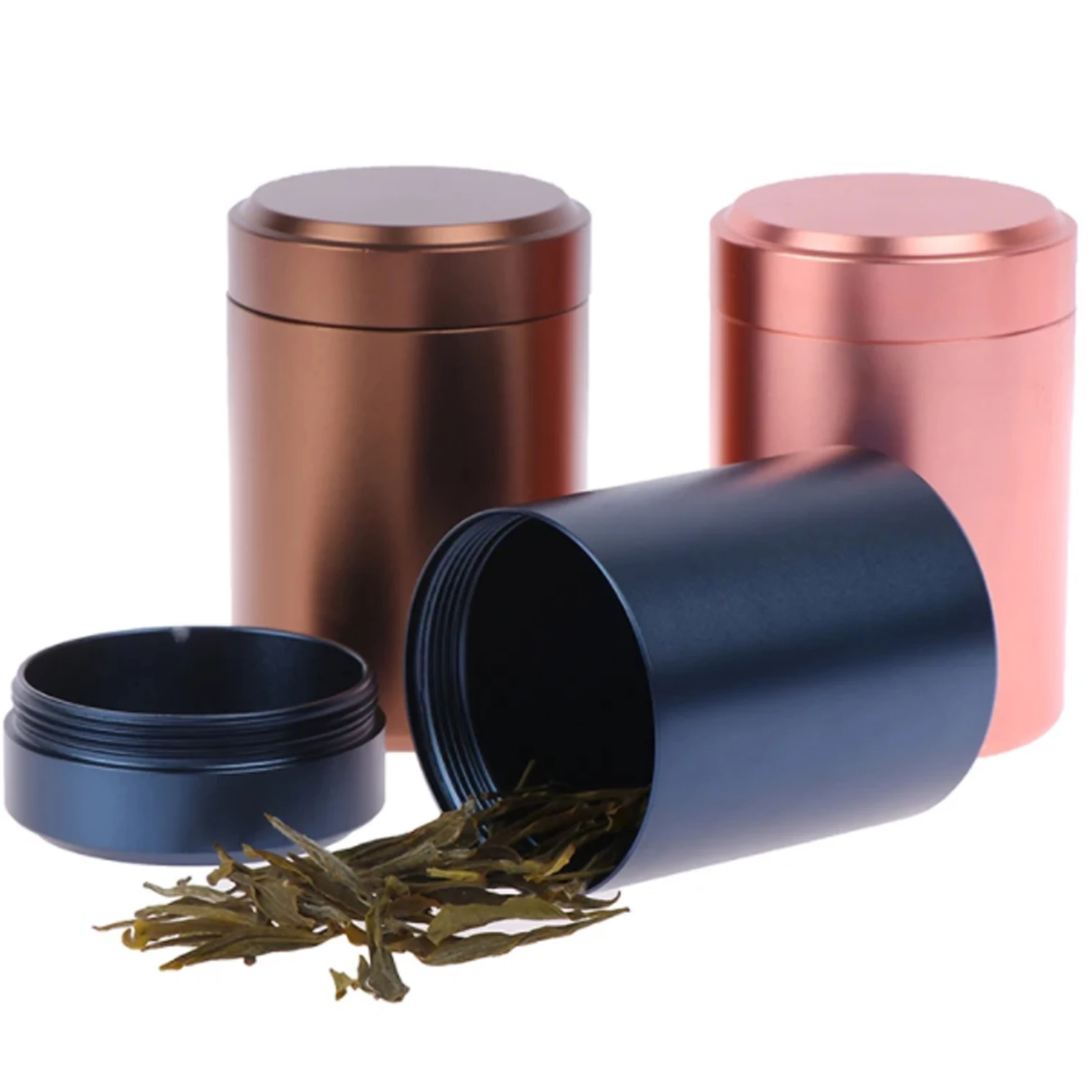 Портативная чайная банка из нержавеющей стали Mini Korobka для путешествий с