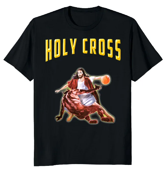 

Jesus Holy Cross Classic Funny Novelty O-Neck Cotton T Shirt Men Casual Short Sleeve Tees Tops Harajuku Streetwear
