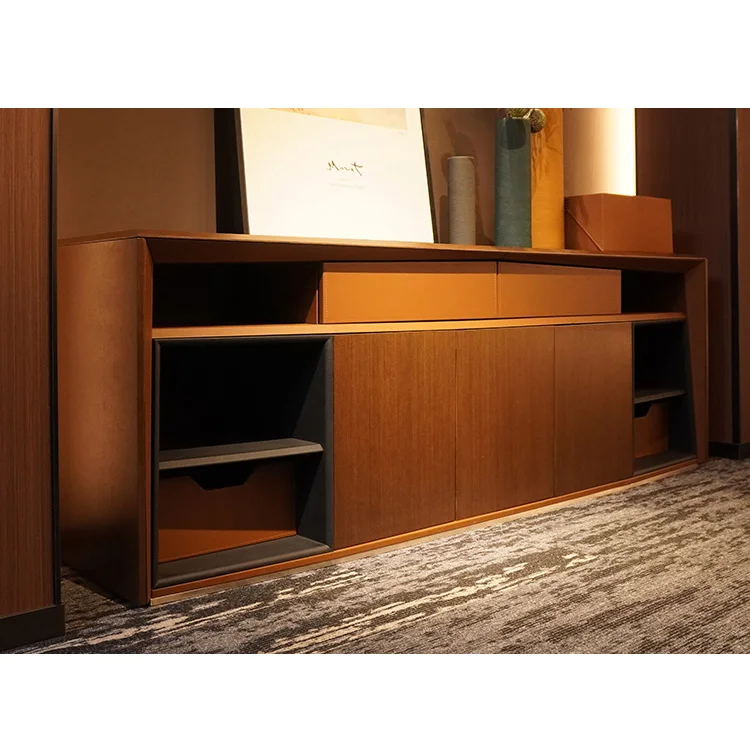 

High End Luxury Desk File Cabinet Wooden Filing Cabinet