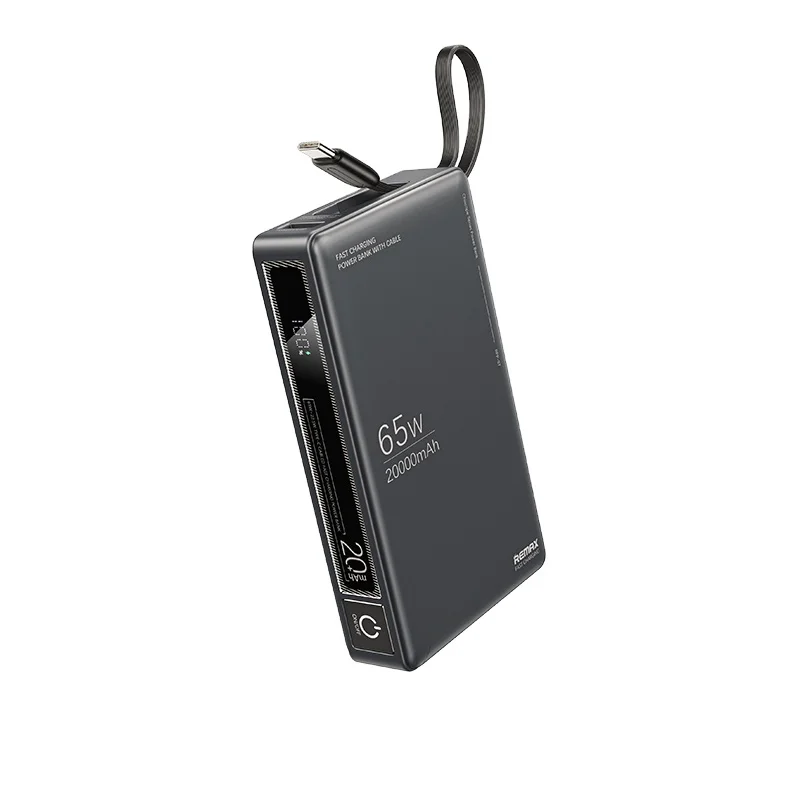 REMAX RPP-87 65 Вт + 22 5 Блок питания для быстрой зарядки 20000 мАч с кабелем Type-C Блоки