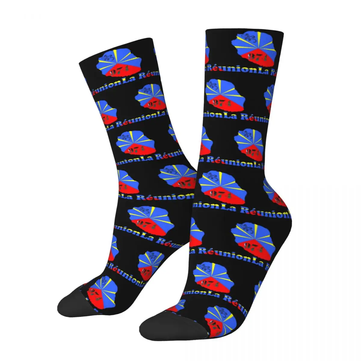 

Graphic Cool Reunion 974 R248 Stocking The Best Buy Elastic Socks Geeky