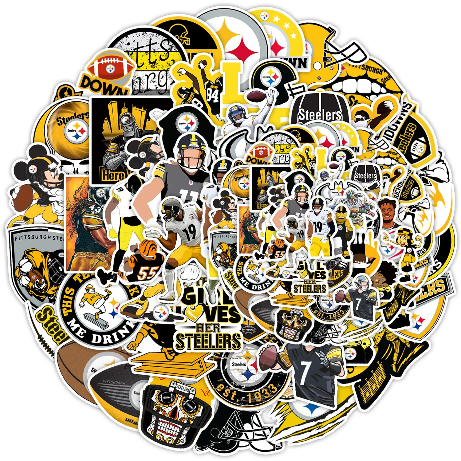 

Rugby Sports Stickers Kids Toys Notebook Car Laptop Motorcycle Children's Sticker Stationery Scrapbooking Phone Cases Planner