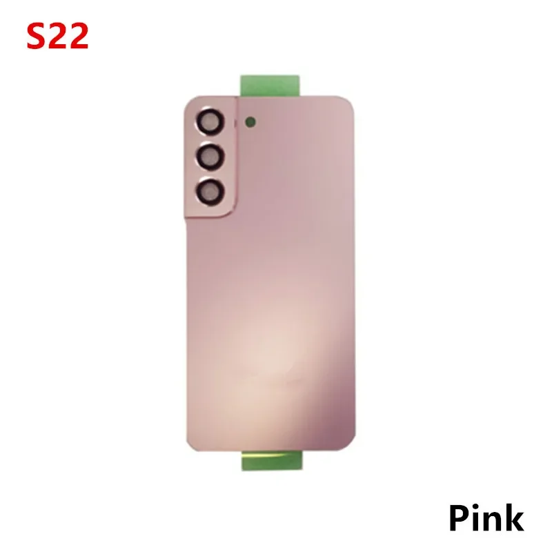 Задняя крышка корпуса для Samsung Galaxy S22 S901 (стекло, сменная, для ремонта) + линза камеры (art.: 3920da79be1ee) - 3920da79be1ee
