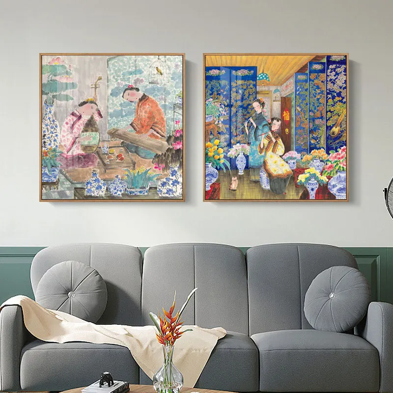 

Creative Abstract Sexy Personality Beauty Posters and Prints Canvas Painting Nordic Wall Art for Home Decor (No Frame)