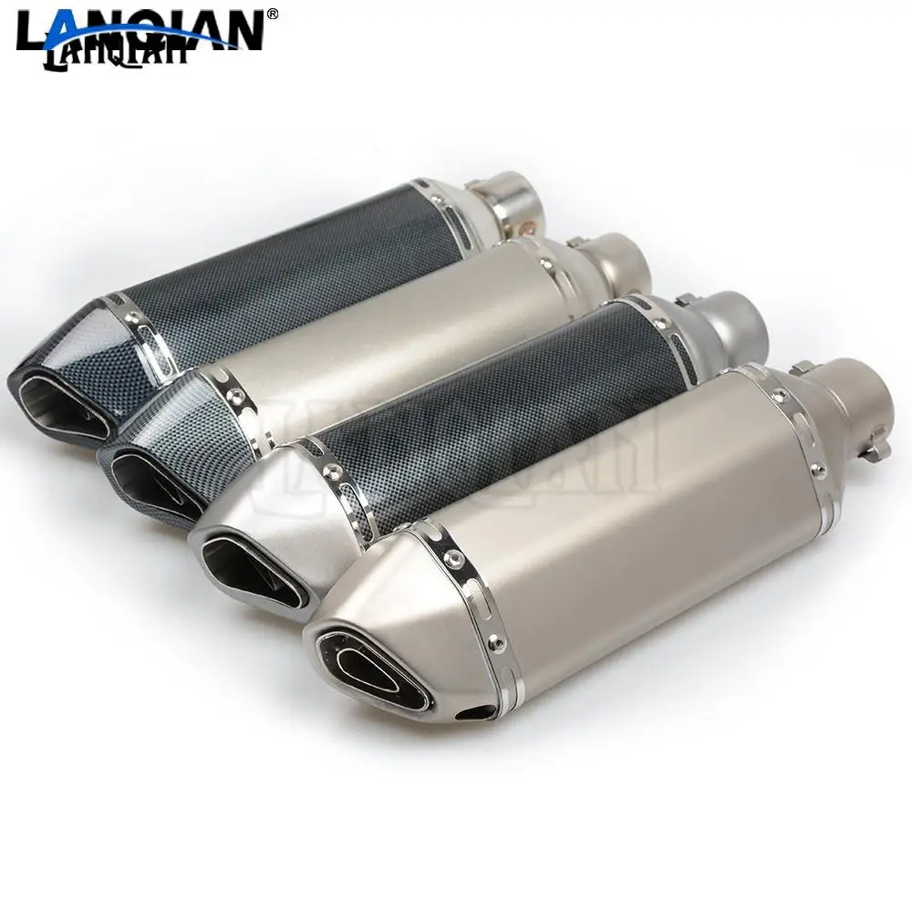 stainless steel & real carbon fiber exhaust Motorcycle Muffler exhaust pipe For 1290 Super R/GT enlarge