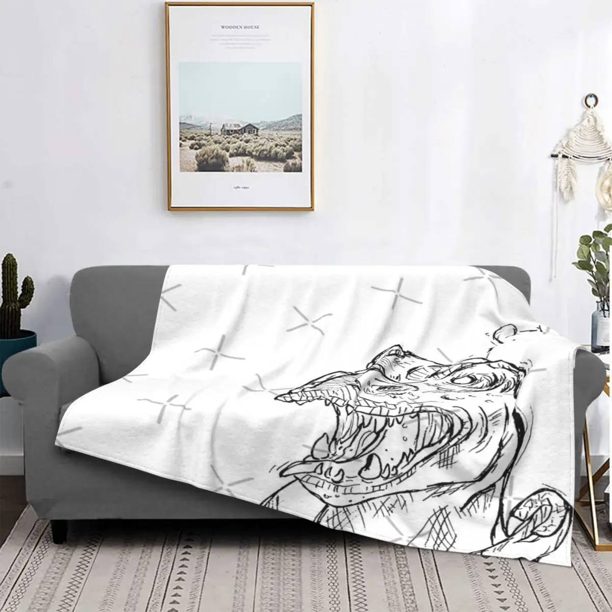 

Bosquejo tiranosaurio con un corazón 2 manta colcha cama cubierta de cuadros funda de sofá manta de verano A cuadros en el sofá