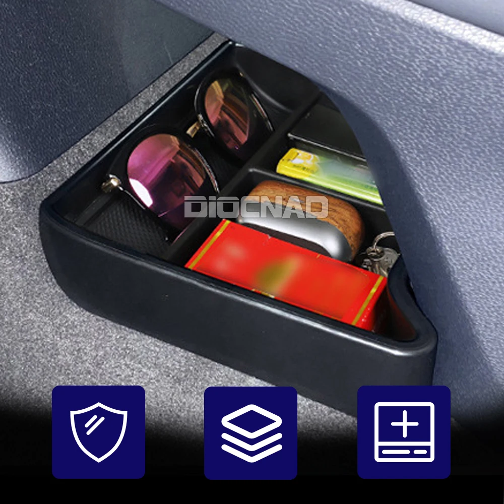 Для Volkswagen VW ID.4 Crozz 2021-2023 ящик для хранения центрального управления аксессуары