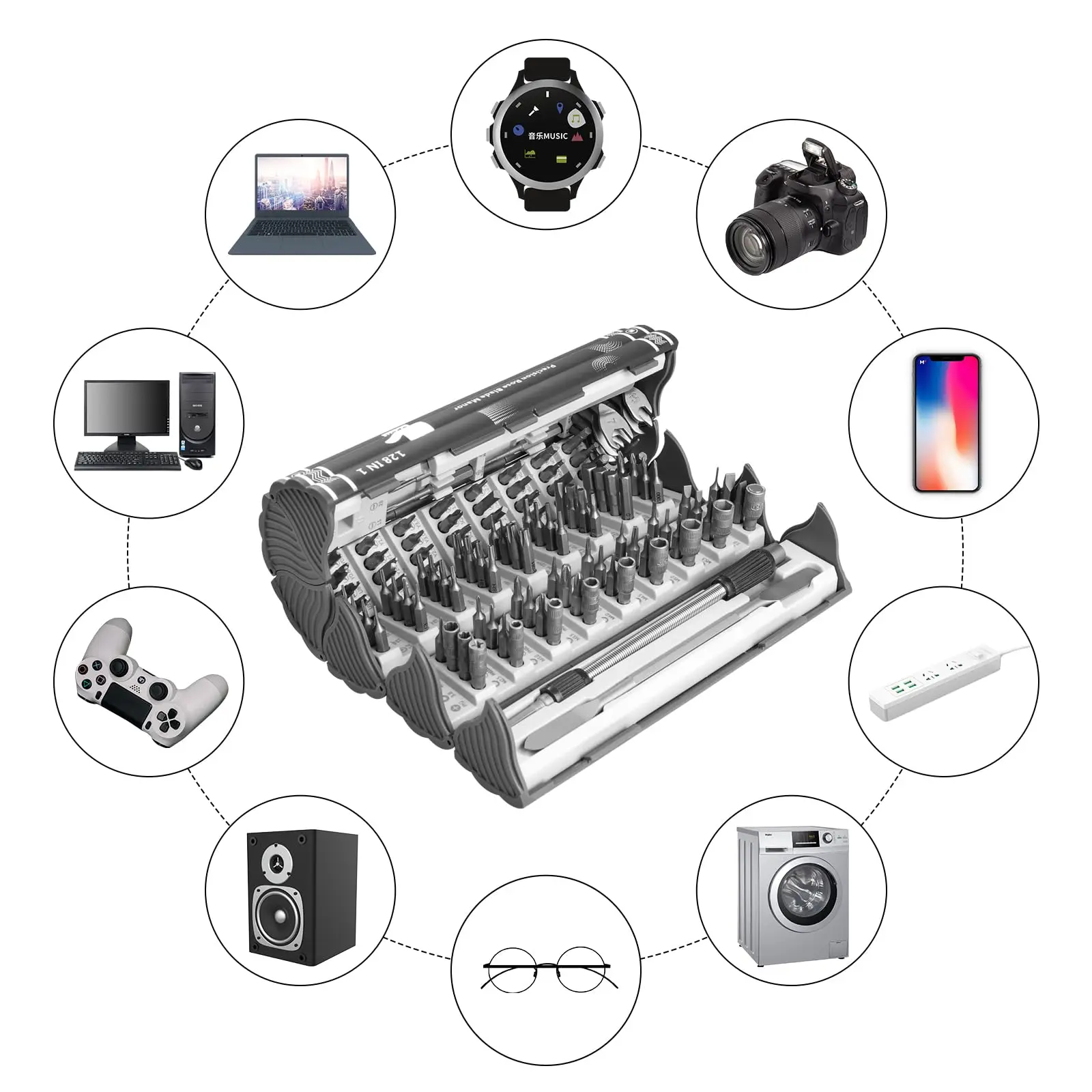 Набор прецизионных магнитных отверток Galacok для ремонта телефонов планшетов и ПК