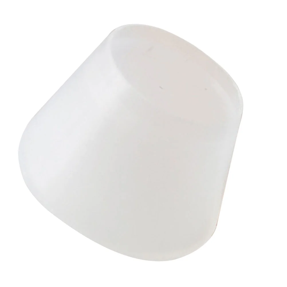 

Non-slip Racket Bottom Cover Silicone Shockproof Cover for Tennis Raquet Tennis Supply (White)