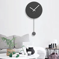 nordic wood wall clock modern design hanging art room decor pendulum watch original relogio de parede wall watches home decor
