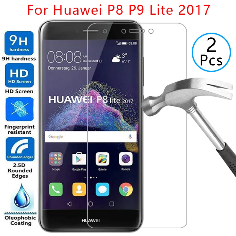 

Закаленное стекло для защиты экрана huawei p8 p9 lite 2017, чехол для p 8 9 light p8lite p9lite 2017, защитный чехол для телефона