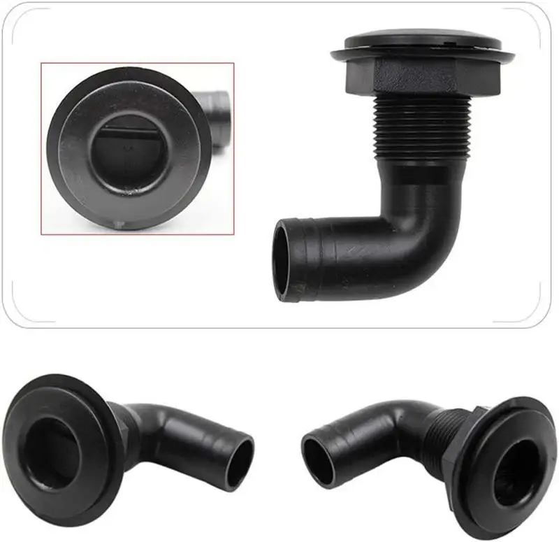 

Right Angle Yacht Bilge Drainage Outlet Marine Sewage Drainage Outlet Portable Reusable Drain Marine Accessories For Tractors