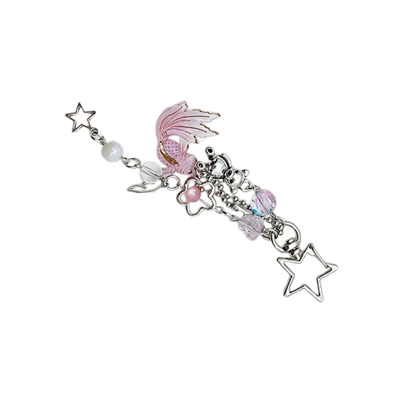 Стильная полая звезда и медуза подвеска на цепочку для телефона прочный кулон