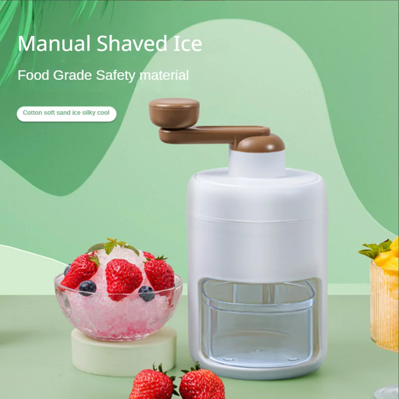 

Shaver for Home Use with Manual Hand Crank and Kid-Friendly Design - Perfect for Making