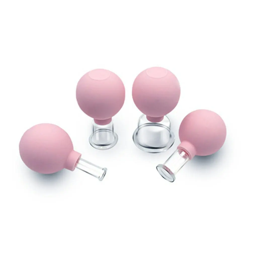 Вакуумные банки стеклянные антицеллюлитный массаж для лица акупунктура