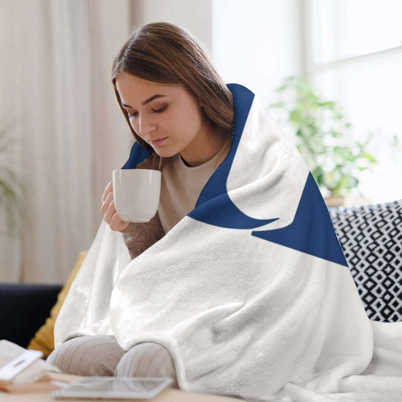 Университет дубика-спартанцев Плед-кровать Плед Пляж Очень Большие Пледы