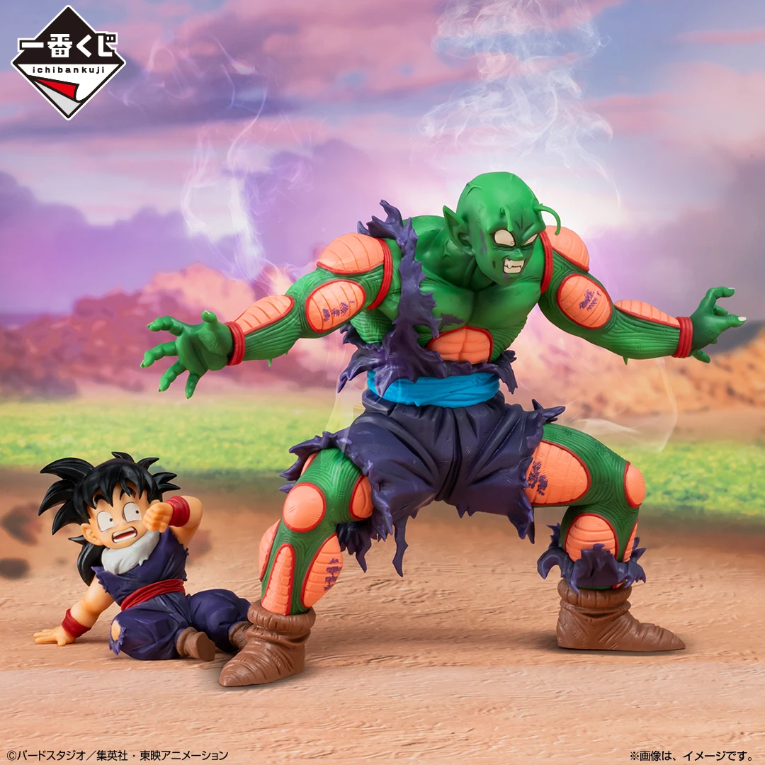 Оригинал в наличии BANDAI Ichiban Kuji Dargon Ball Son Goku Raditz Piccolo Vegeta Cell Gohan Фигурка Аниме Модель