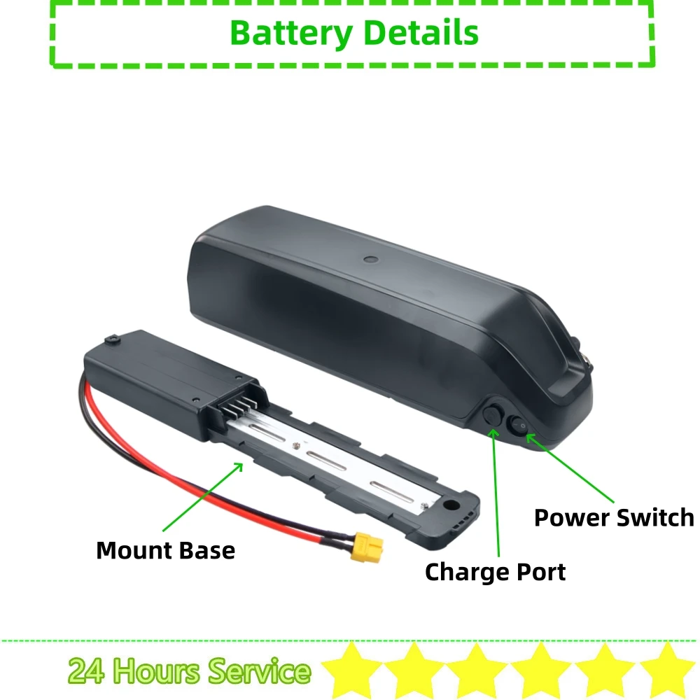 Литий-ионный аккумулятор для электровелосипеда Metakoo Cybertrack 100 300 26 &quot27 5&quot 350 Вт 500 36