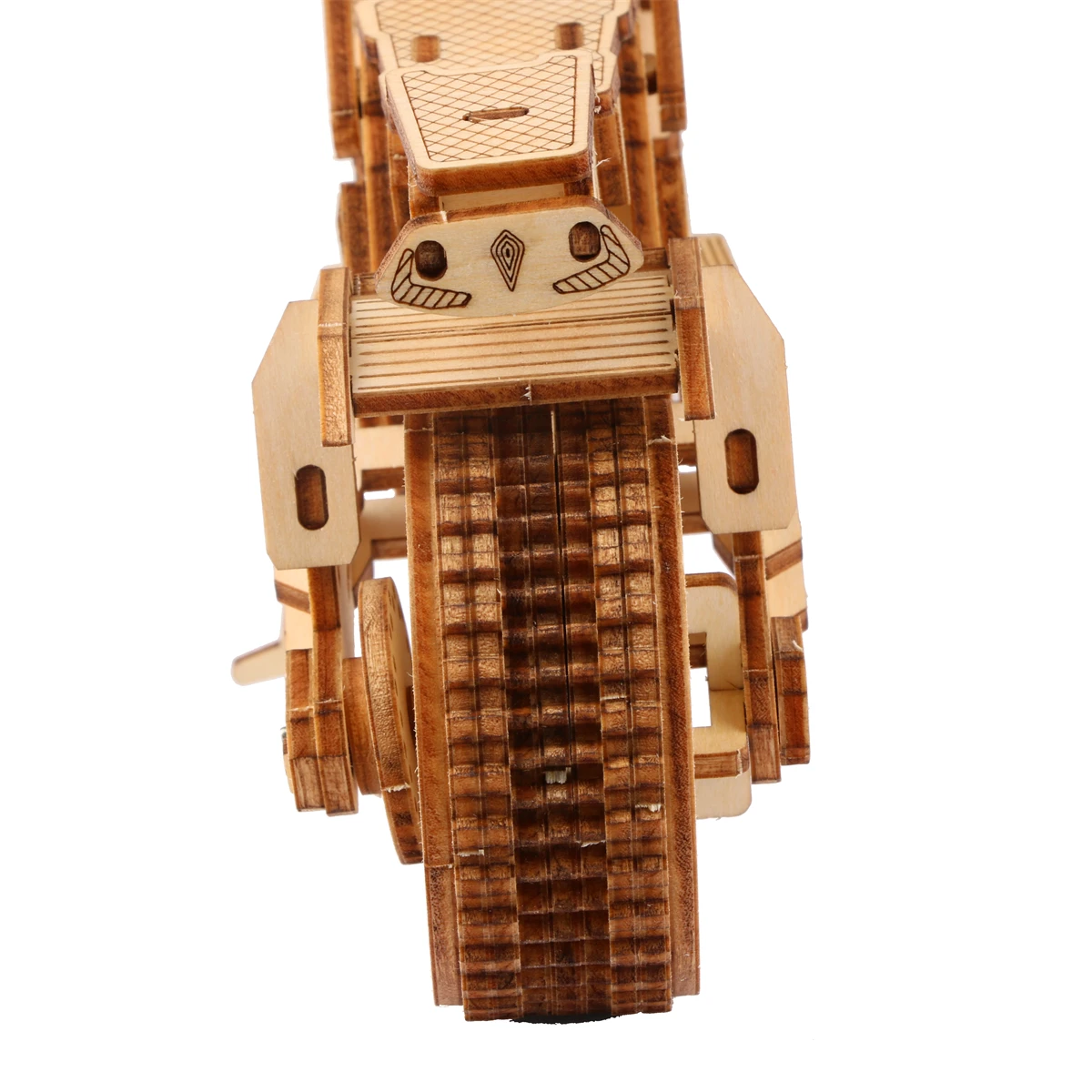 3D деревянные пазлы DIY мотоцикл головоломка настольное украшение деревянное