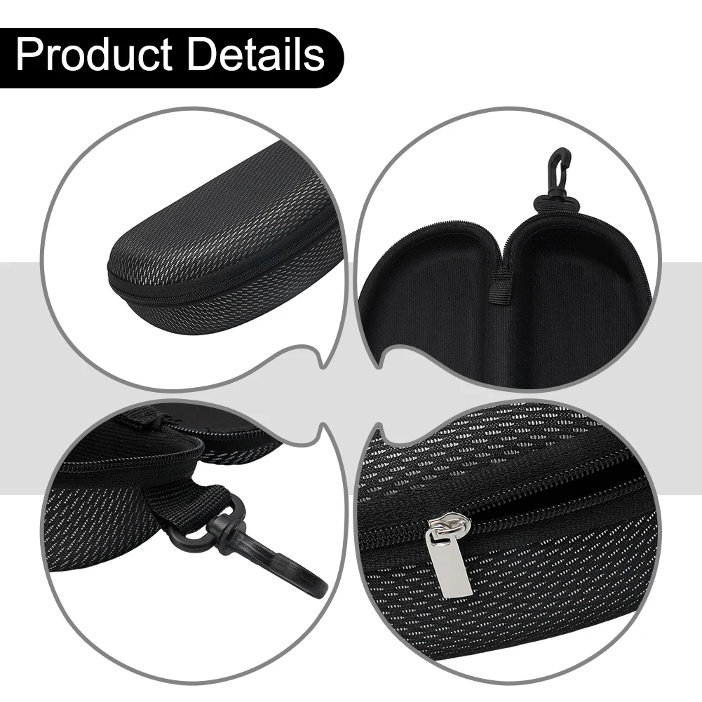 

Case EVA Box Fashion Good Quality Mirror Case Portable Retro Strong Pressure Resistance Sunglasses Case 16.8cm