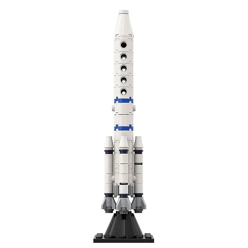 

Конструктор MOC Mini Micro Rocket Space rocket craft launch Center, Детский конструктор Rocket, подарок на день рождения