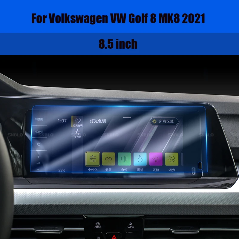 

Для Volkswagen VW Golf 8 MK8 2021 Автомобильная Защитная пленка для экрана GPS-навигации ЖК-сенсорная пленка стикер аксессуары