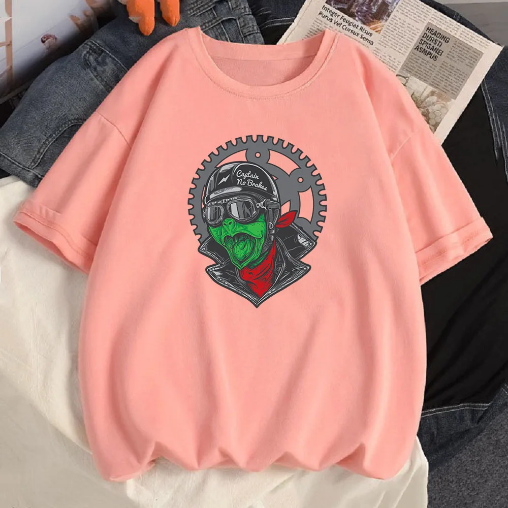 

Новинка 2022, футболка из 100% хлопка с круглым вырезом, женская летняя модная женская футболка с коротким рукавом, свободные женские рубашки в ...