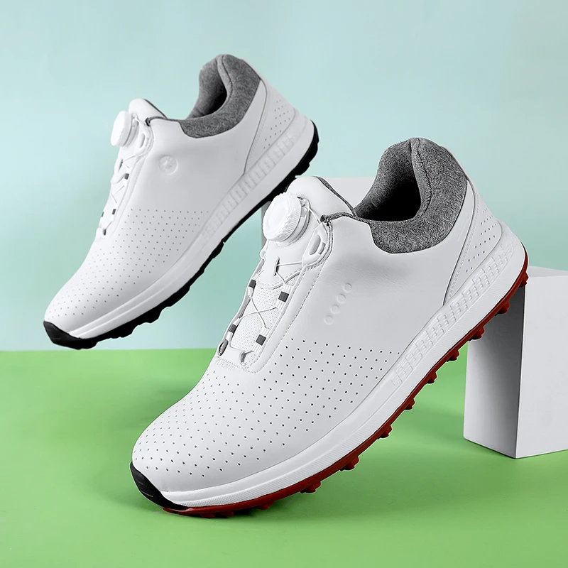 New Waterproof Golf Shoes Men Big Size 40-47 Professional Golf Sneakers Anti Slip Walking Footwears Quality Walking Shoes