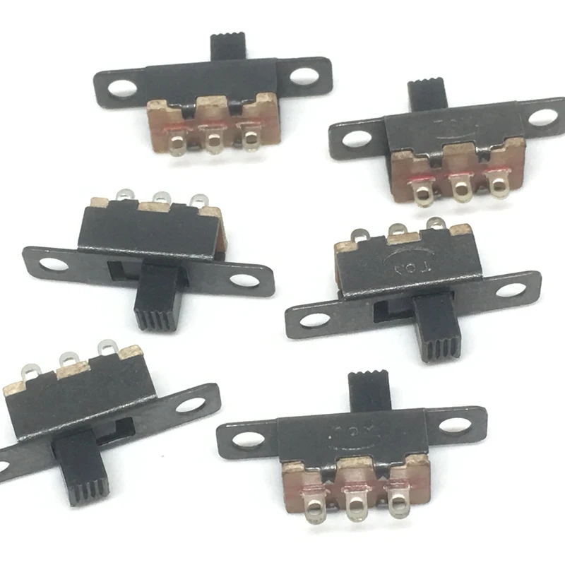 10 шт. переключатель SS12F15 SS12F15VG4 3-контактный 1P2T с ручкой высотой 4 мм