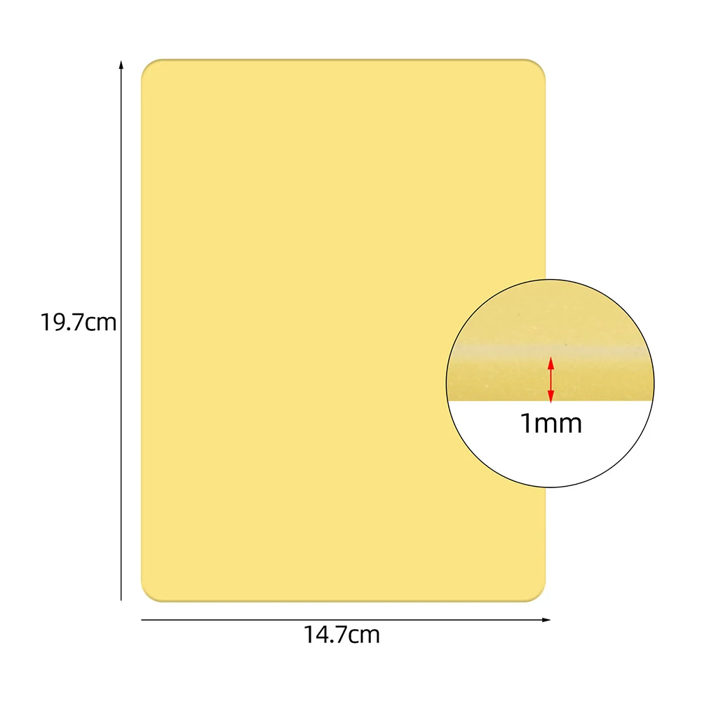 

1PC Tattoo Practice Fake Skin Sheet Double Side Blank Tattoo Practice Skin practice Big size practice skin for Begin 197*147*1mm