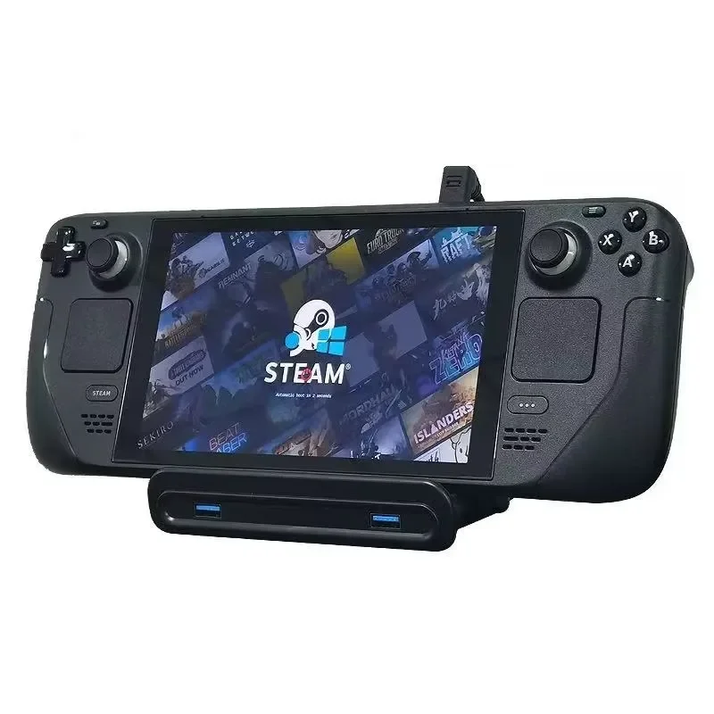 Фото Игровая консоль Steam Deck OLED (б/у, OEM) 512 ГБ/1 ТБ/128 ГБ, беспроводной Bluetooth, поддержка нескольких языков, вилка стандарта США №3
