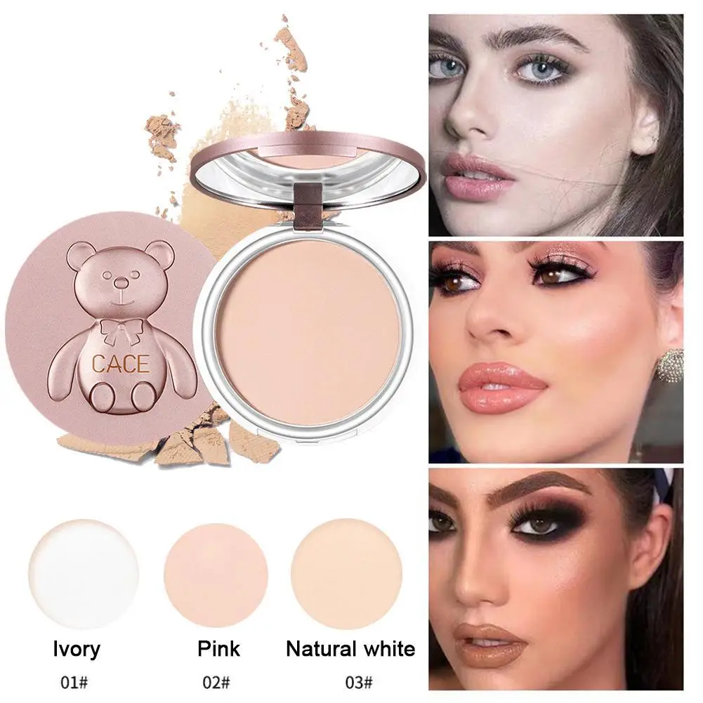 

Loose Powder Mineral Oil Control Makeup Powder Brighten Light Breathable Waterproof Face Setting Finish Korean Cosmetic