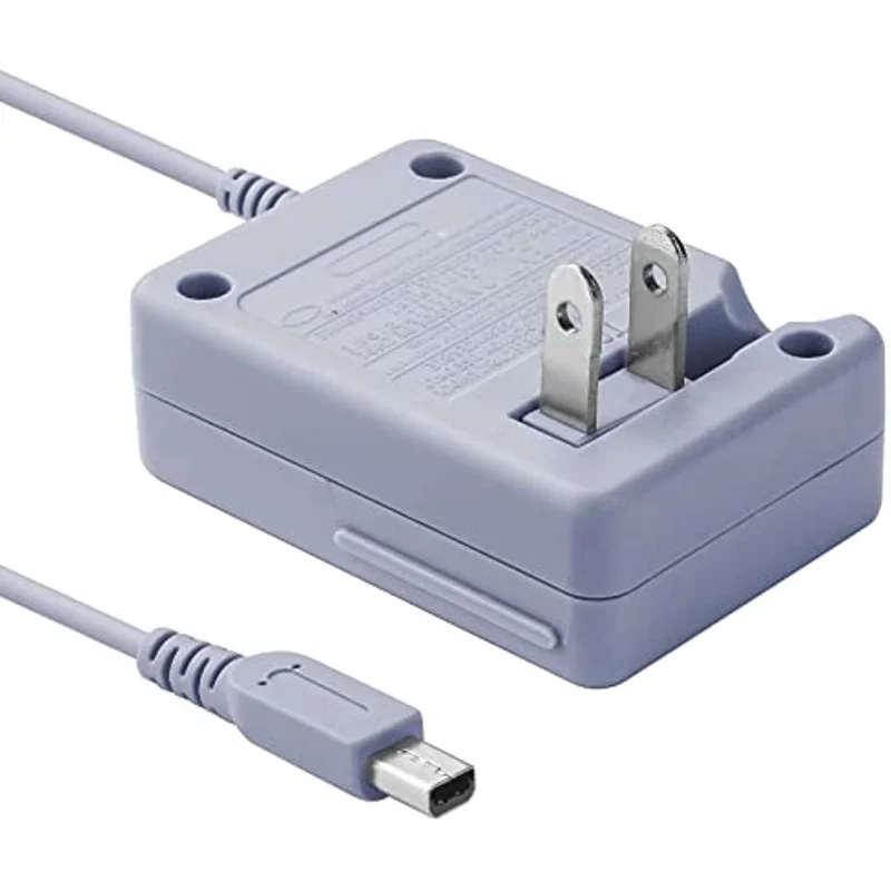 

3DS Charger, 2DS Charger AC Adapter Compatible with Nintendo 3DS/ DSi/DSi XL/ 2DS/ 2DS XL/New 3DS XL 100-240V Home Wall Plug