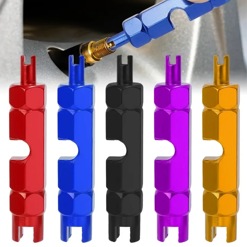 

Universal Valve Wrench Tire Core Remover Tools Cars Truck Bicycle Wheel Mounting Demolition Repair Instruments Auto Accessories